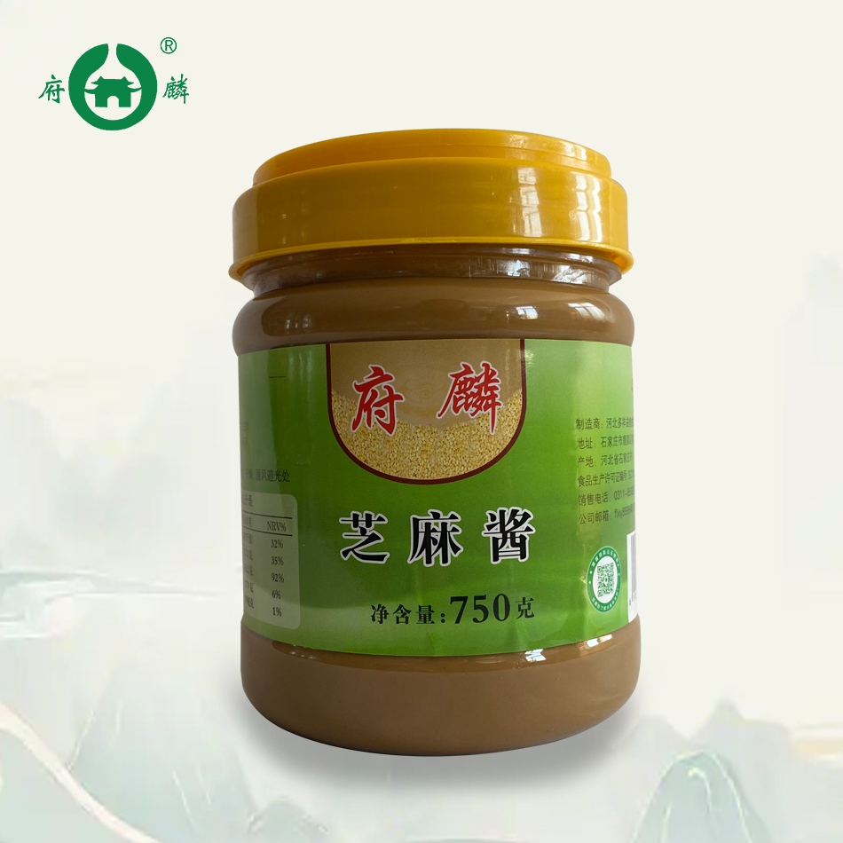 府麟芝麻醬-750克